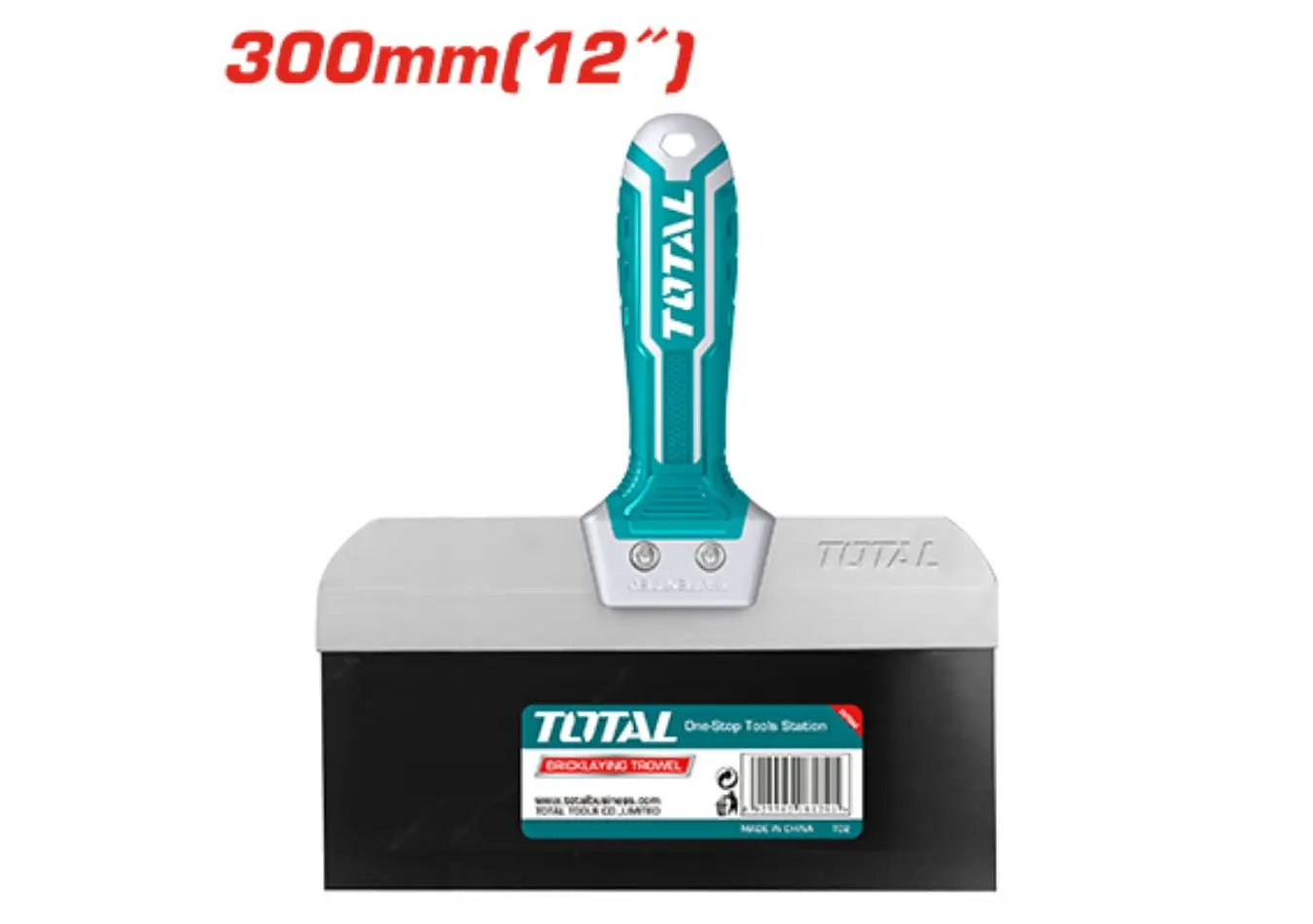 سكين معجونة 12 انش 300 مم قاعدة المنيوم TOTAL - THPUT38300