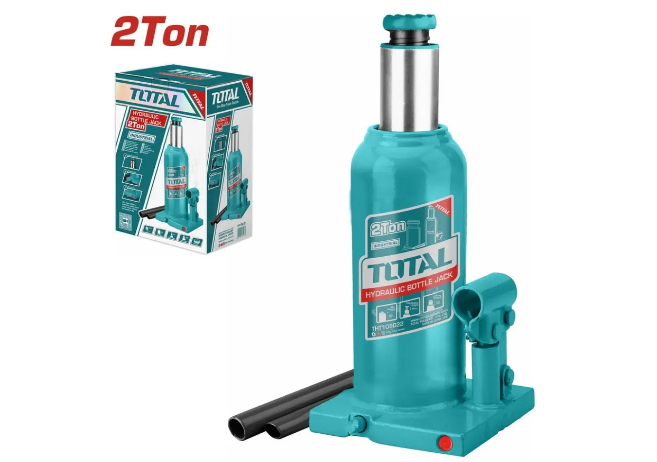 كريكو جاك عامودي 2 طن ماركة TOTAL - THT109022