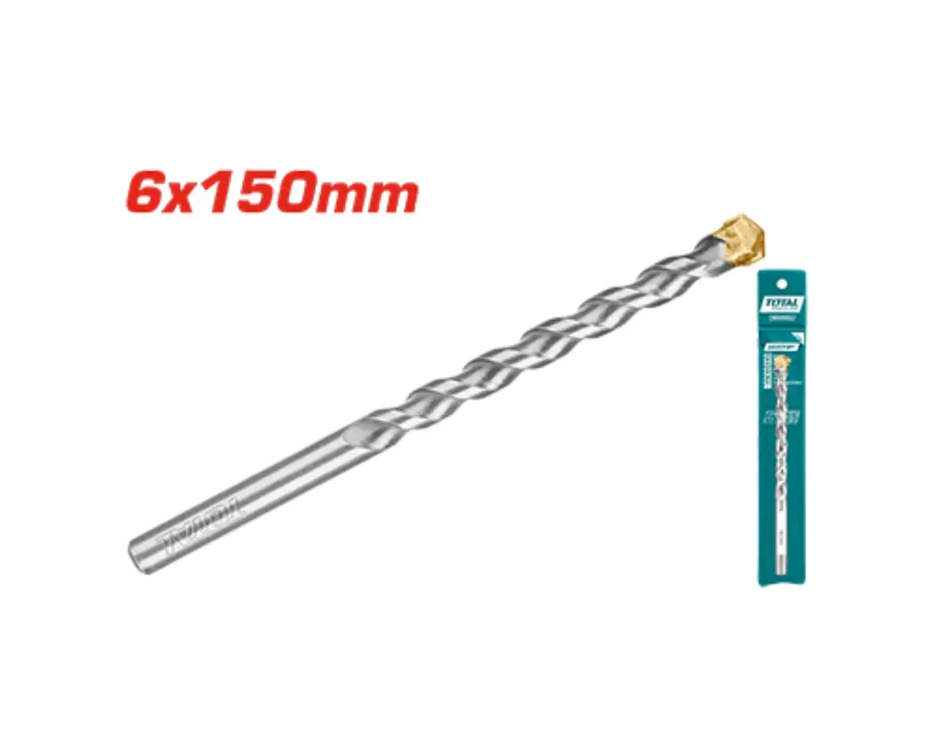 ريشة باطون ألماس 6 مم طول 150 مم TOTAL - TAC210602
