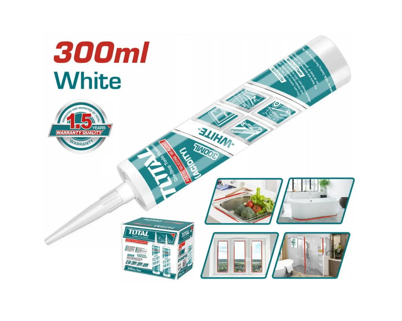 سيليكون بارد لون حليبي نوع total - THT3511