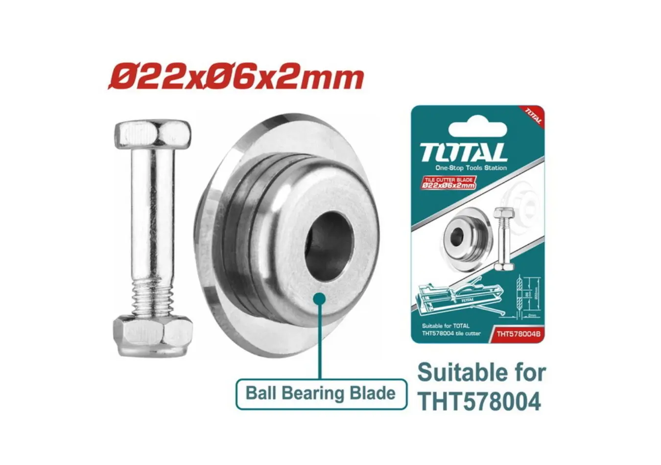 الماسة قص لزوم قصاصة سيراميك يدوية 80 سم TOTAL (( صناعي )) - THT578004B