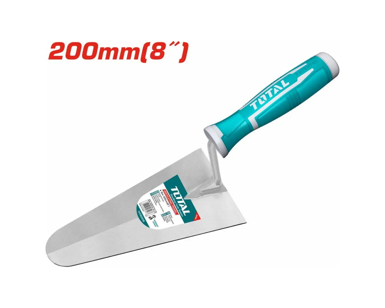 مسطريل قياس 180 مم 8 انش رأس عريض قوس TOTAL - THT82836