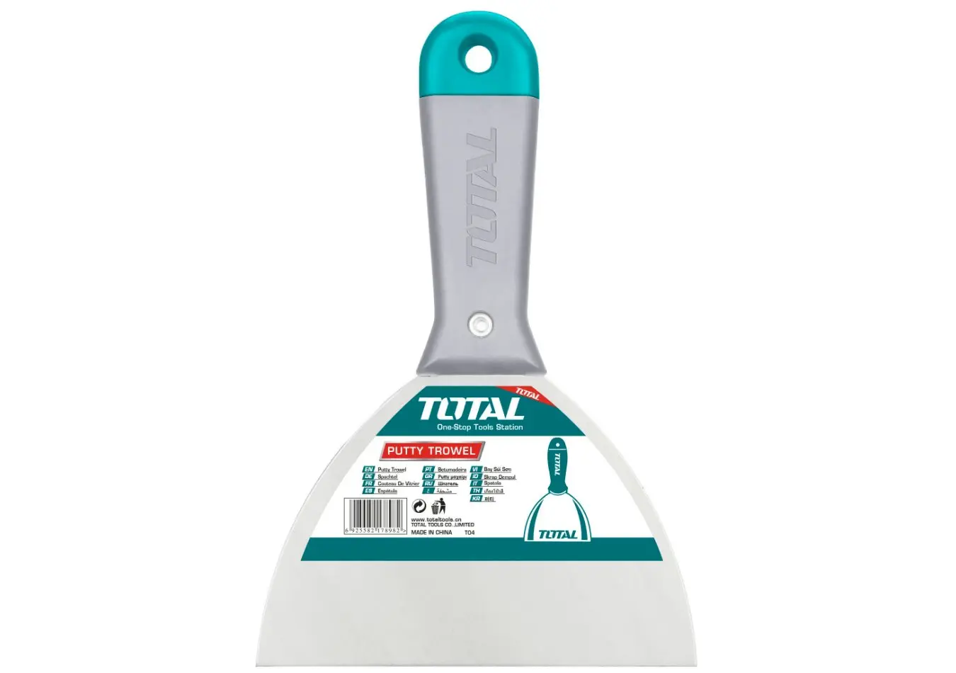 مشحاف معجون قياس 5 انش 125 مم كربون ستيل TOTAL حديث - THT8312516