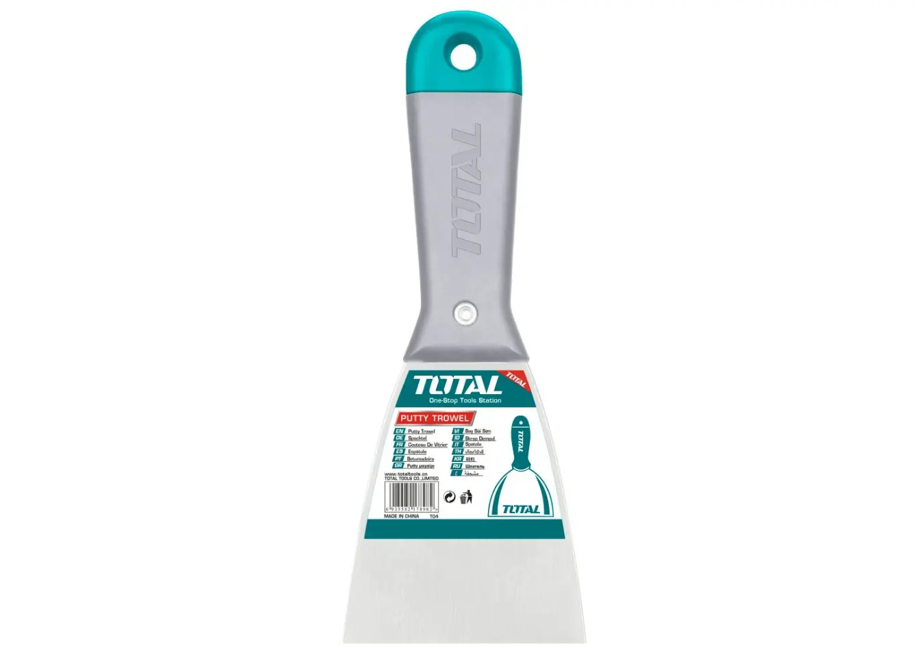 مشحاف معجون قياس 3 انش 75 مم كربون ستيل TOTAL - THT837516