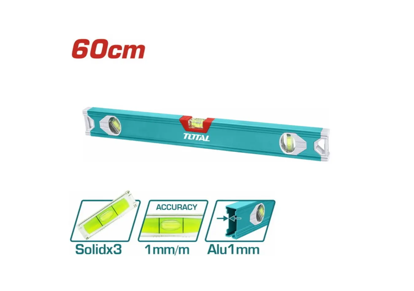 زيبق 60 سم حديث 3 عيون TOTAL F3 226gr - TMT26016