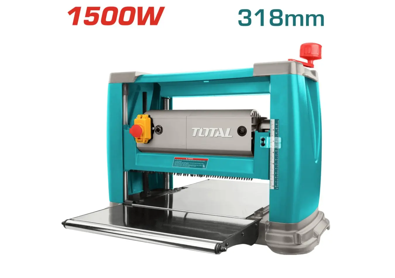 رابوب كهربائي 1500 واط عرض 31.8 سم لزوم نجارين صناعي TOTAL - TTKP15001
