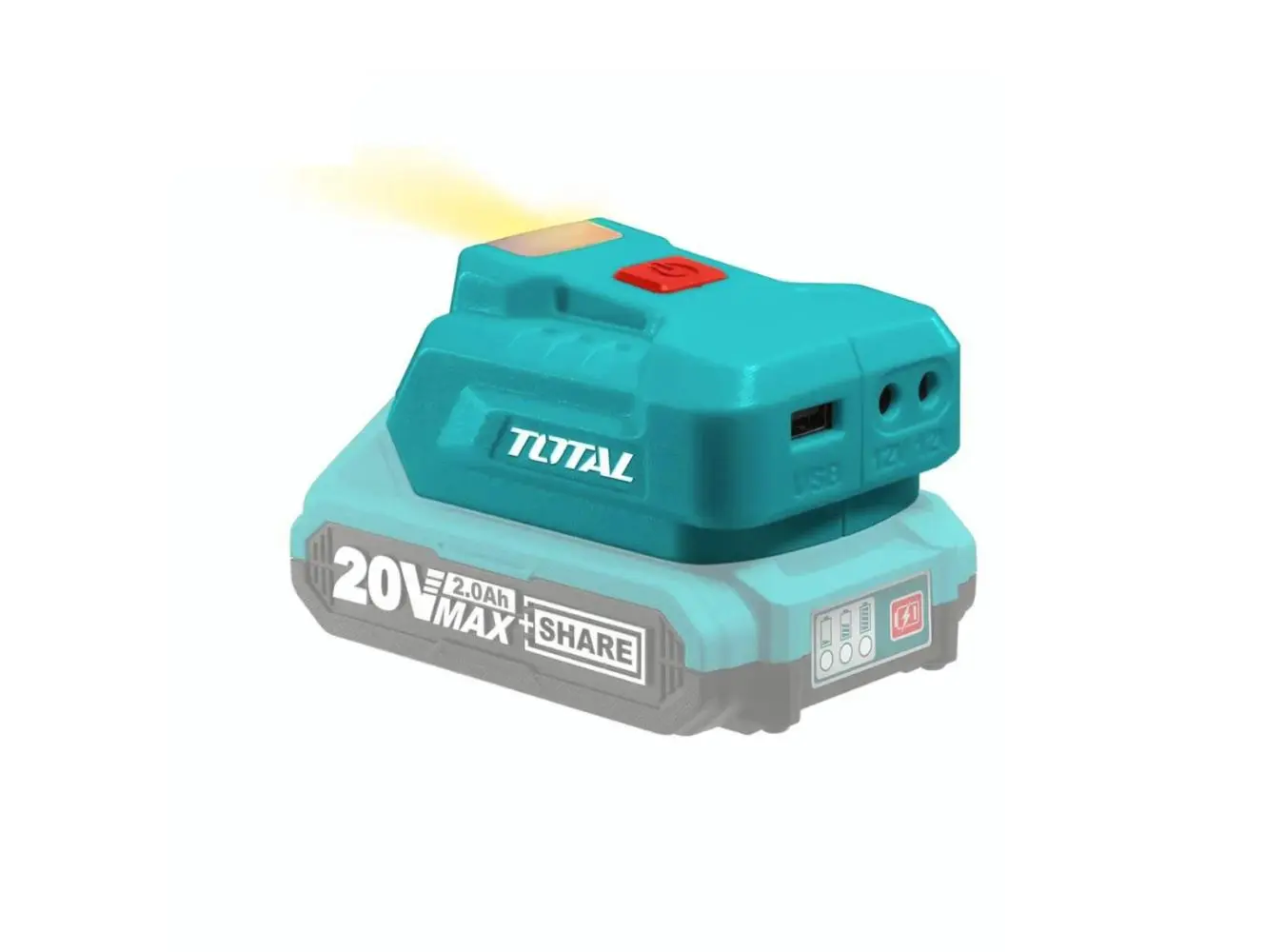 شاحن جهاز خليوي 20 فولت حديث بدون بطارية TOTAL - TUCLI2022