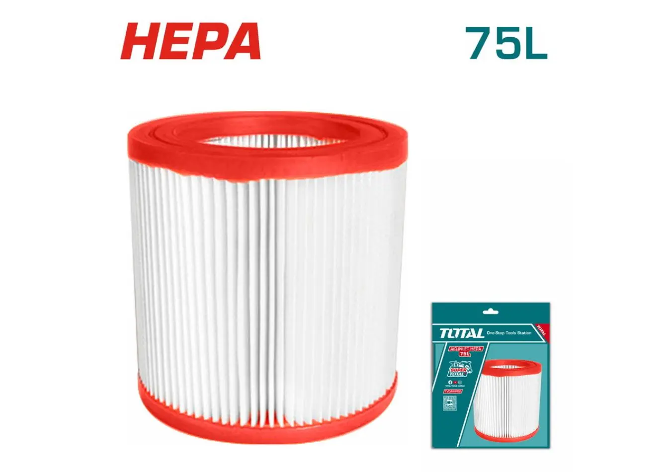 فلتر هواء لزوم المكنسة TOTAL TVC24751 Air-inlet HEPA - TVCAIHP03