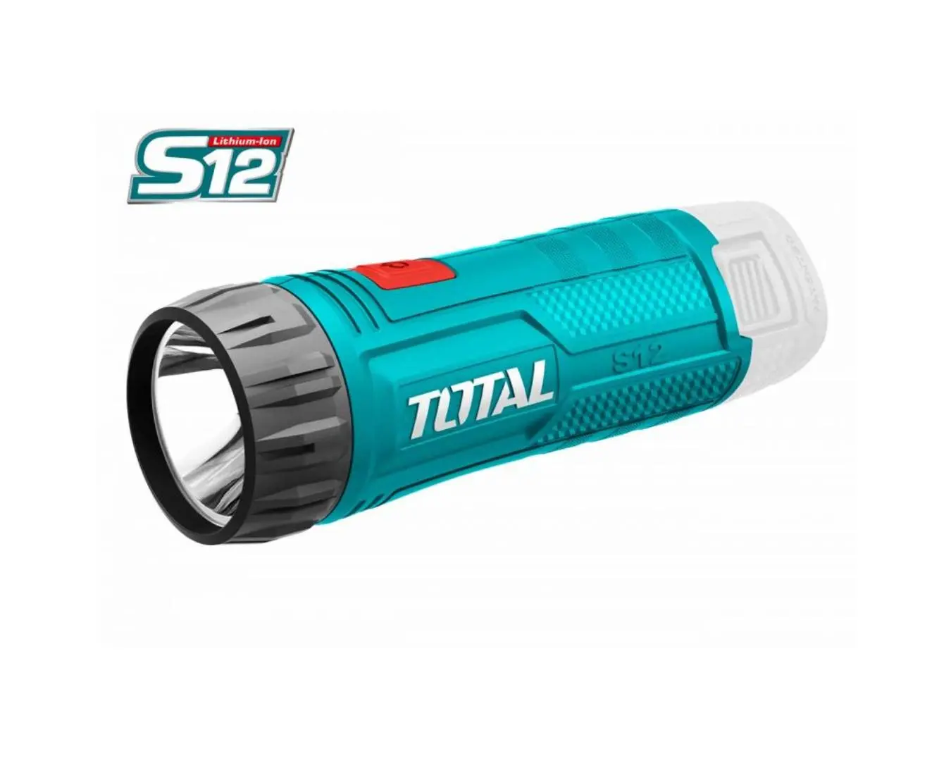 مصباح يدوي ليثيوم ليد 12 فولت بدون بطارية وشاحن TOTAL - TWLI1201
