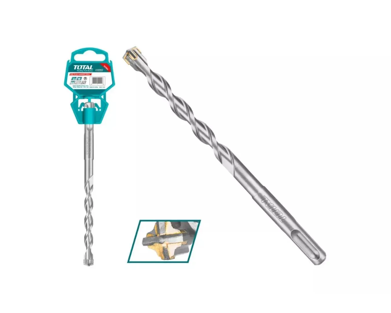 ريشة SDS PLUS 6 X110 راس رباعي ماركة TOTAL - TAC310601C