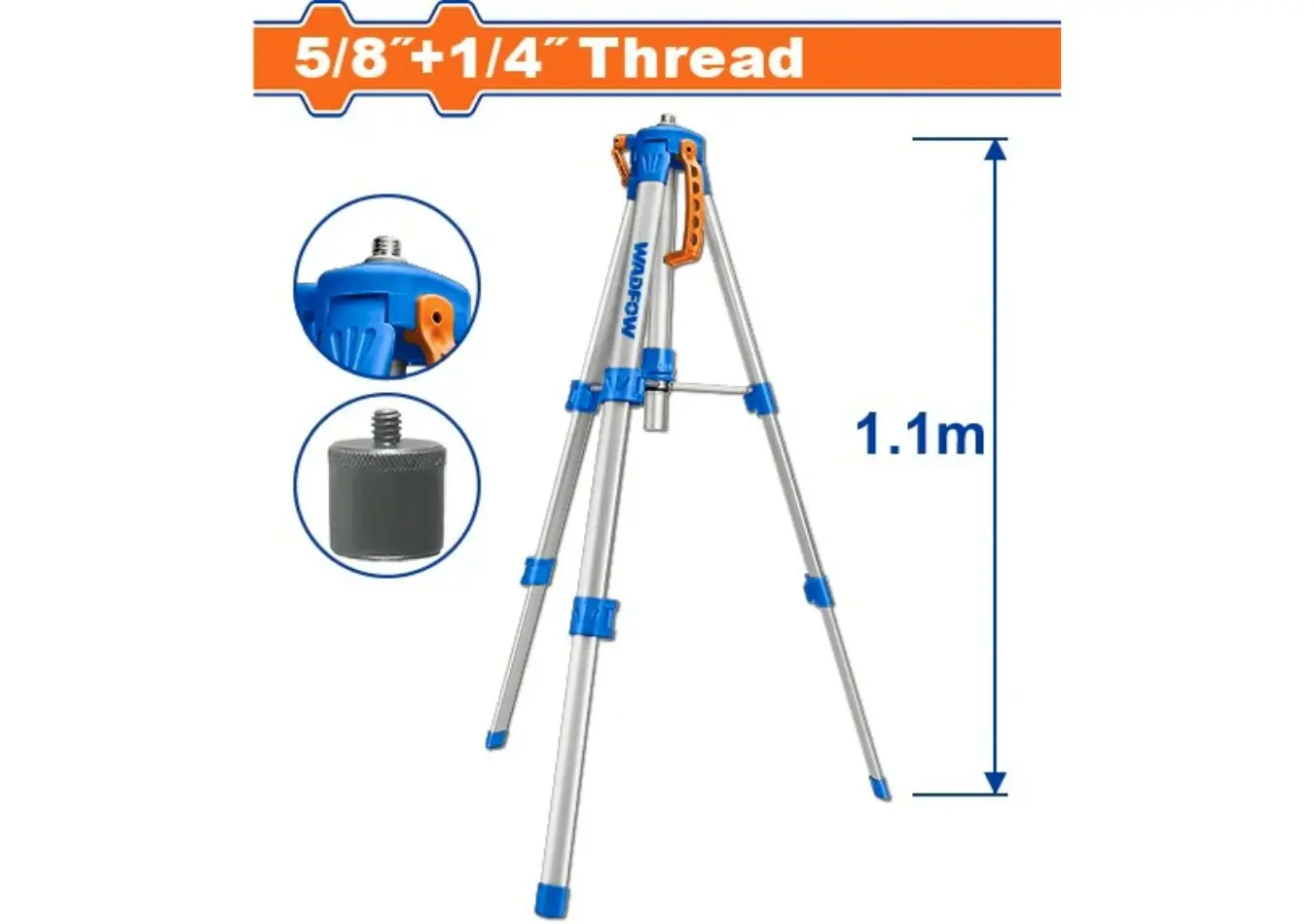 حامل شقلة ليزر ارتفاع 1.1 متر WADFOW - WLE9301