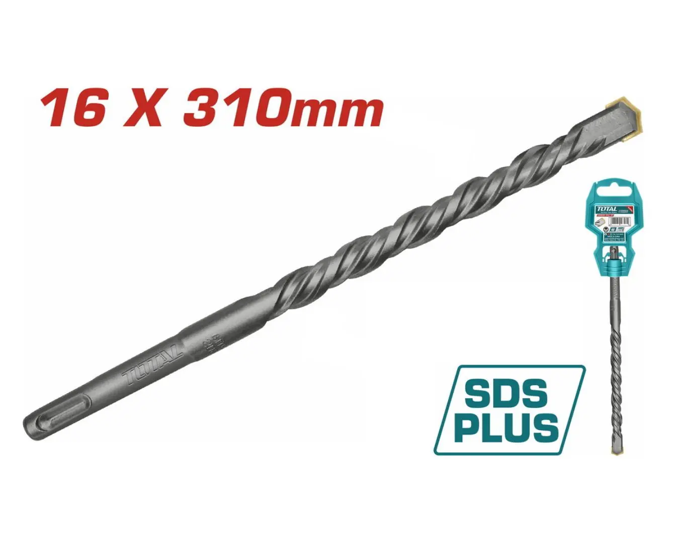 ريشة SDS PLUS -16X310 ماركة TOTAL - TAC311604