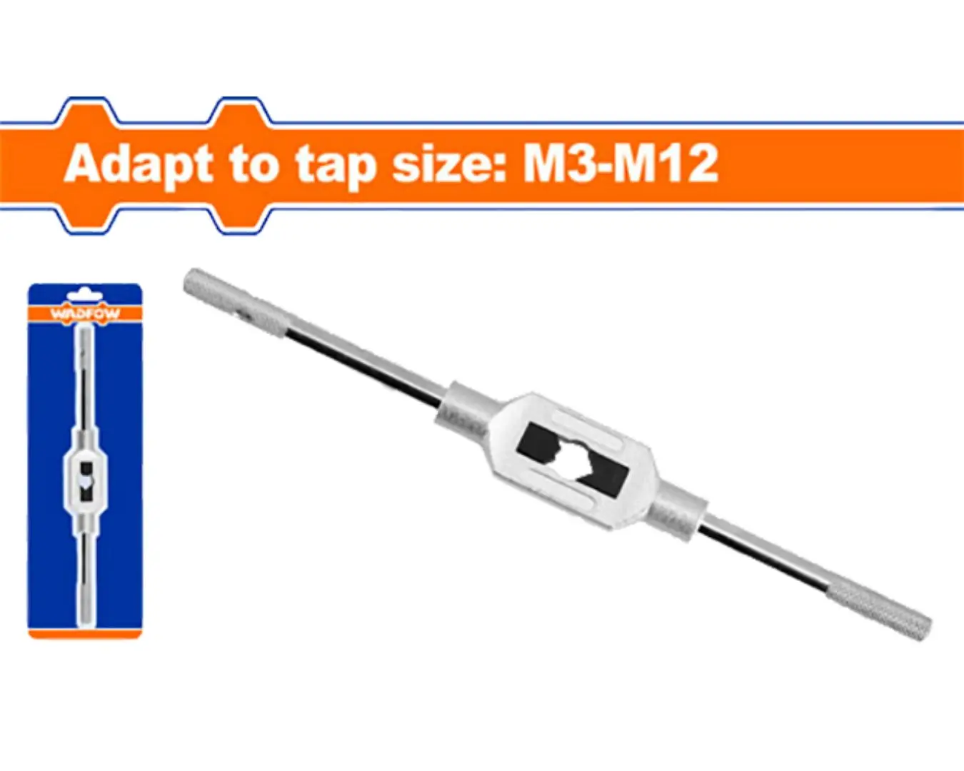 مفتل قلووظ فتح سن ( M3-M12 ) قياس 200 مم WADFOW - WTDW1K12