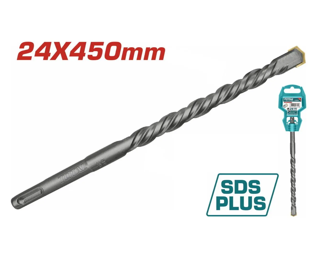 ريشة SDS PLUS -24×450 ماركة TOTAL - TAC312405
