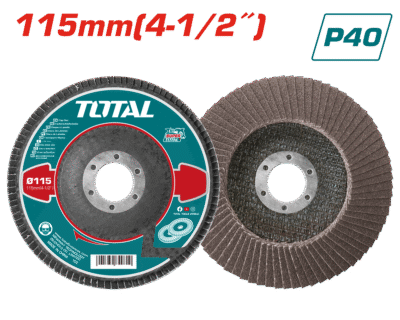 حجر جلخ حف موج 40P معدن 4.5 انش حديث TOTAL - TAC6311540
