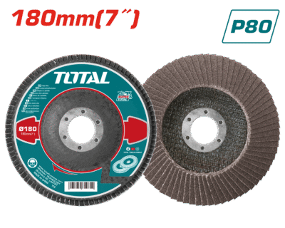 حجر جلخ حف موج P80 معدن 7 انش TOTAL - TAC631803