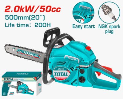 منشار شجر بنزين 20 انش 500 مم عزم 50 CC ماركة TOTAL - TG5502011