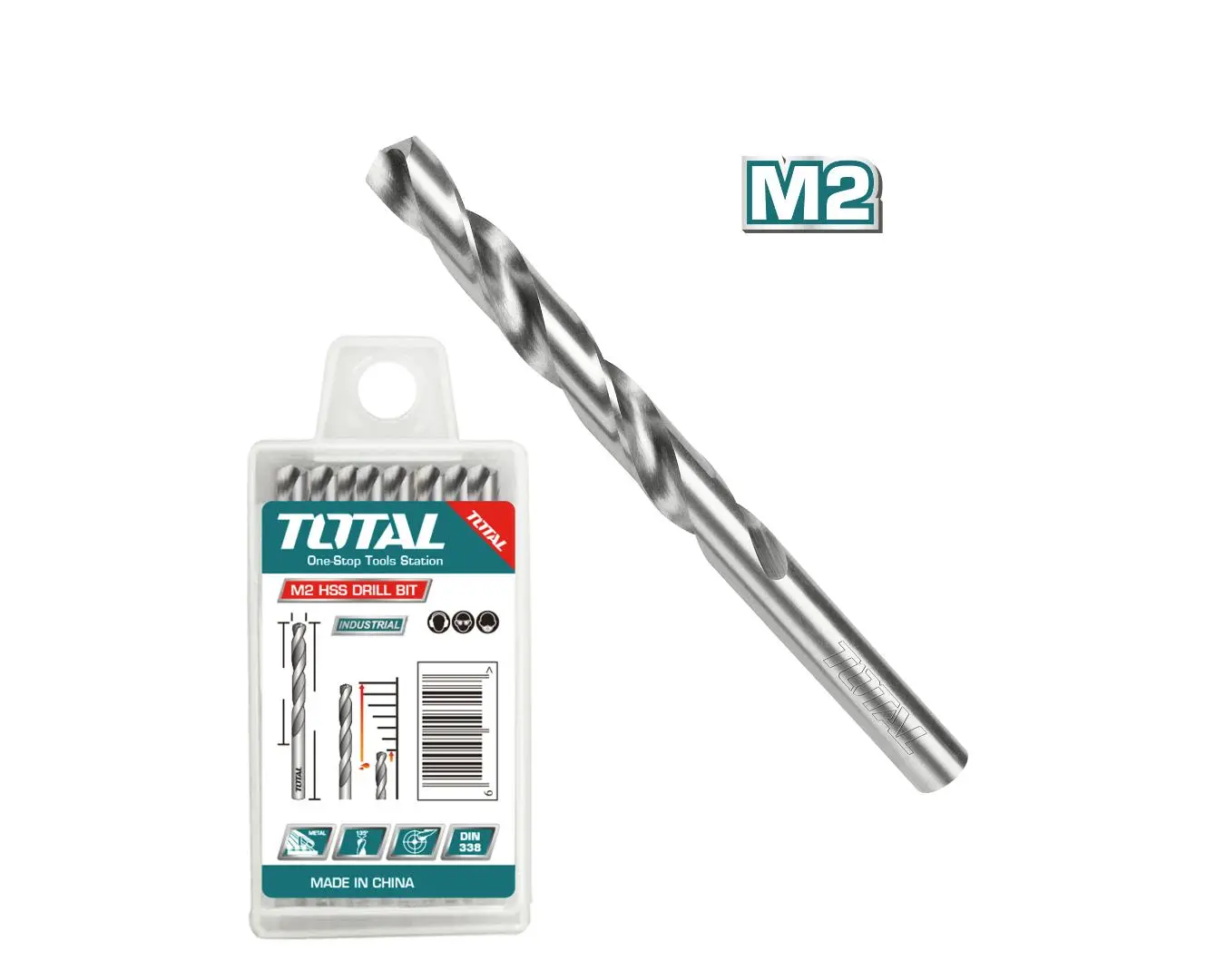 ريشة حديد 3.5 مم موديل M2 ماركةTOTAL - TAC110351