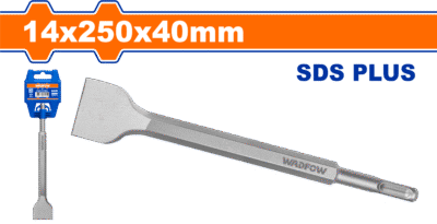 ازميل SDS PLUS ( 14 × 40 × 250 ) مبسيط عريض ماركة WADFOW - WGZ1203