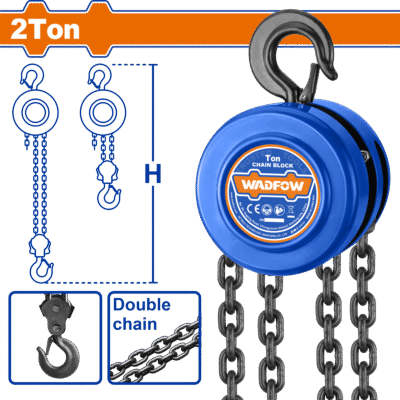 بلنكو 2 طن ارتفاع 2.9 متر وزن 11.9 كغ ماركة WADFOW - WCK2582