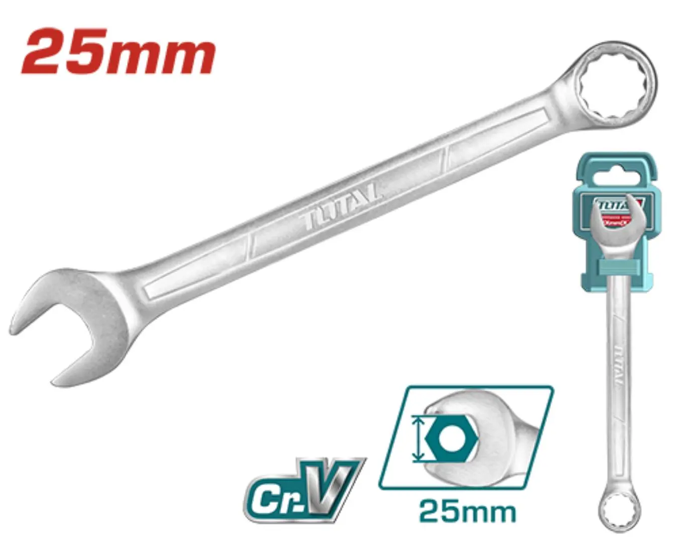 مفتاح طرف 25 مم صناعي TOTAL - TCSPA251