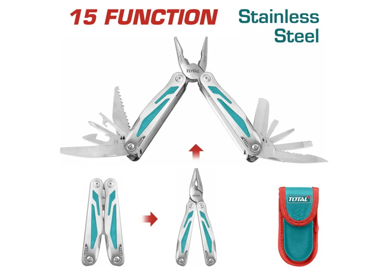 بانسة جيب متعددة الاستعمالات 1×15 TOTAL - TFMFT01151